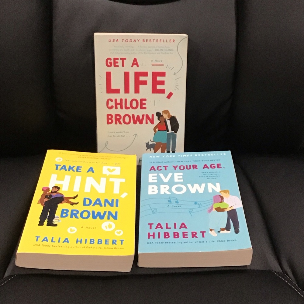 📚The Brown Sisters Trilogy Book Set by Talia Hibbert Paperback Romance